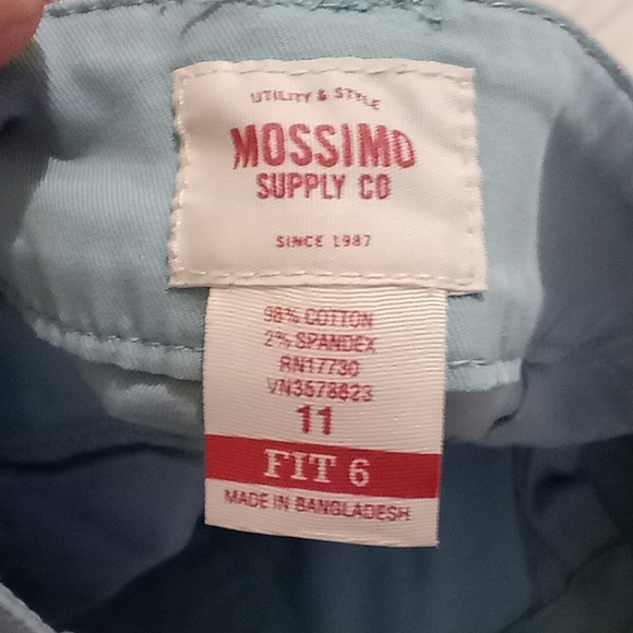 Teal low waisted shorts - Picture 3 of 3